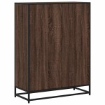 vidaXL Bibliotecă, stejar maro, 80,5x35x107,5 cm, lemn prelucrat vidaXL Bibliotecă, stejar maro, 80,5x35x107,5 cm, lemn prelucrat