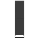 vidaXL Bibliotecă, negru, 40x35x139 cm, lemn prelucrat vidaXL Bibliotecă, negru, 40x35x139 cm, lemn prelucrat
