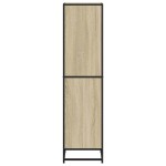 vidaXL Bibliotecă, stejar sonoma, 40x35x139 cm, lemn prelucrat vidaXL Bibliotecă, stejar sonoma, 40x35x139 cm, lemn prelucrat
