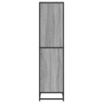 vidaXL Bibliotecă, gri sonoma, 40x35x139 cm, lemn prelucrat vidaXL Bibliotecă, gri sonoma, 40x35x139 cm, lemn prelucrat
