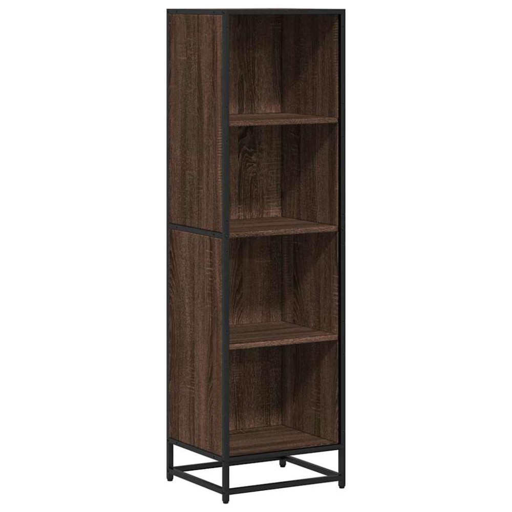 vidaXL Bibliotecă, stejar maro, 40x35x139 cm, lemn prelucrat