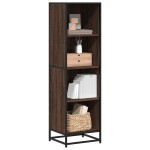 vidaXL Bibliotecă, stejar maro, 40x35x139 cm, lemn prelucrat vidaXL Bibliotecă, stejar maro, 40x35x139 cm, lemn prelucrat