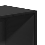 vidaXL Dulap cu cărți negru 40x35x170,5 cm lemn prelucrat vidaXL Dulap cu cărți negru 40x35x170,5 cm lemn prelucrat