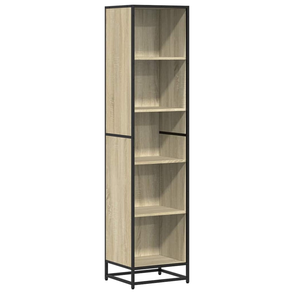 vidaXL Bibliotecă, stejar Sonoma, 40x35x170,5 cm, PAL