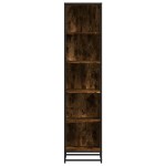 vidaXL Bibliotecă, stejar fumuriu, 40x35x170,5 cm, lemn prelucrat vidaXL Bibliotecă, stejar fumuriu, 40x35x170,5 cm, lemn prelucrat