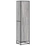vidaXL Bibliotecă, gri sonoma, 40x35x170,5 cm, lemn prelucrat vidaXL Bibliotecă, gri sonoma, 40x35x170,5 cm, lemn prelucrat