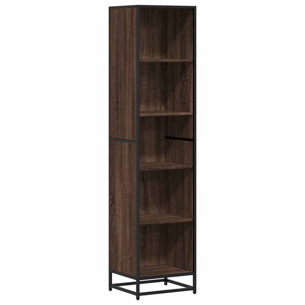 vidaXL Bibliotecă, stejar maro, 40x35x170,5 cm, lemn prelucrat