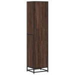 vidaXL Bibliotecă, stejar maro, 40x35x170,5 cm, lemn prelucrat vidaXL Bibliotecă, stejar maro, 40x35x170,5 cm, lemn prelucrat