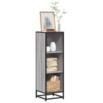 vidaXL Bibliotecă, gri sonoma, 33,5x33x107,5 cm, lemn prelucrat vidaXL Bibliotecă, gri sonoma, 33,5x33x107,5 cm, lemn prelucrat