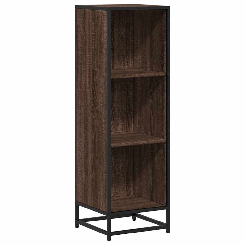 vidaXL Bibliotecă, stejar maro, 33,5x33x107,5 cm, lemn prelucrat