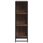 vidaXL Bibliotecă, stejar maro, 33,5x33x107,5 cm, lemn prelucrat