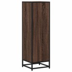 vidaXL Bibliotecă, stejar maro, 33,5x33x107,5 cm, lemn prelucrat