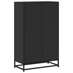 vidaXL Bibliotecă, negru, 65,5x33x107,5 cm, lemn prelucrat vidaXL Bibliotecă, negru, 65,5x33x107,5 cm, lemn prelucrat