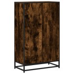 vidaXL Bibliotecă, stejar fumuriu, 65,5x33x107,5 cm, lemn prelucrat vidaXL Bibliotecă, stejar fumuriu, 65,5x33x107,5 cm, lemn prelucrat