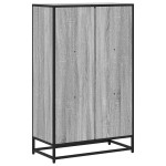 vidaXL Bibliotecă, gri sonoma, 65,5x33x107,5 cm, lemn prelucrat vidaXL Bibliotecă, gri sonoma, 65,5x33x107,5 cm, lemn prelucrat