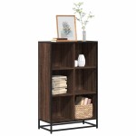 vidaXL Bibliotecă, stejar maro, 65,5x33x107,5 cm, lemn prelucrat vidaXL Bibliotecă, stejar maro, 65,5x33x107,5 cm, lemn prelucrat