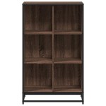 vidaXL Bibliotecă, stejar maro, 65,5x33x107,5 cm, lemn prelucrat vidaXL Bibliotecă, stejar maro, 65,5x33x107,5 cm, lemn prelucrat