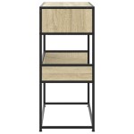 vidaXL Măsuță consolă, stejar sonoma, 90x35x80 cm, lemn prelucrat vidaXL Măsuță consolă, stejar sonoma, 90x35x80 cm, lemn prelucrat