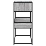 vidaXL Măsuță consolă, gri sonoma, 90x35x80 cm, lemn prelucrat vidaXL Măsuță consolă, gri sonoma, 90x35x80 cm, lemn prelucrat