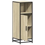 vidaXL Dulap de baie, stejar sonoma, 35x37,5x100 cm, lemn prelucrat vidaXL Dulap de baie, stejar sonoma, 35x37,5x100 cm, lemn prelucrat