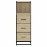 vidaXL Dulap de baie stejar Sonoma 35x37,5x100 cm lemn prelucrat vidaXL Dulap de baie stejar Sonoma 35x37,5x100 cm lemn prelucrat
