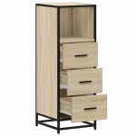 vidaXL Dulap de baie stejar Sonoma 35x37,5x100 cm lemn prelucrat vidaXL Dulap de baie stejar Sonoma 35x37,5x100 cm lemn prelucrat