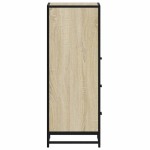 vidaXL Dulap de baie stejar Sonoma 35x37,5x100 cm lemn prelucrat vidaXL Dulap de baie stejar Sonoma 35x37,5x100 cm lemn prelucrat