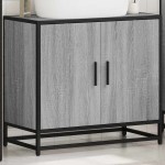 vidaXL Dulap pentru chiuvetă de baie gri Sonoma 65x33x60 cm lemn vidaXL Dulap pentru chiuvetă de baie gri Sonoma 65x33x60 cm lemn