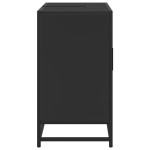vidaXL Dulap chiuveta de baie, negru, 80x33x60 cm, lemn compozit vidaXL Dulap chiuveta de baie, negru, 80x33x60 cm, lemn compozit