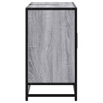 vidaXL Dulap chiuveta de baie, gri sonoma, 80x33x60 cm, lemn compozit vidaXL Dulap chiuveta de baie, gri sonoma, 80x33x60 cm, lemn compozit