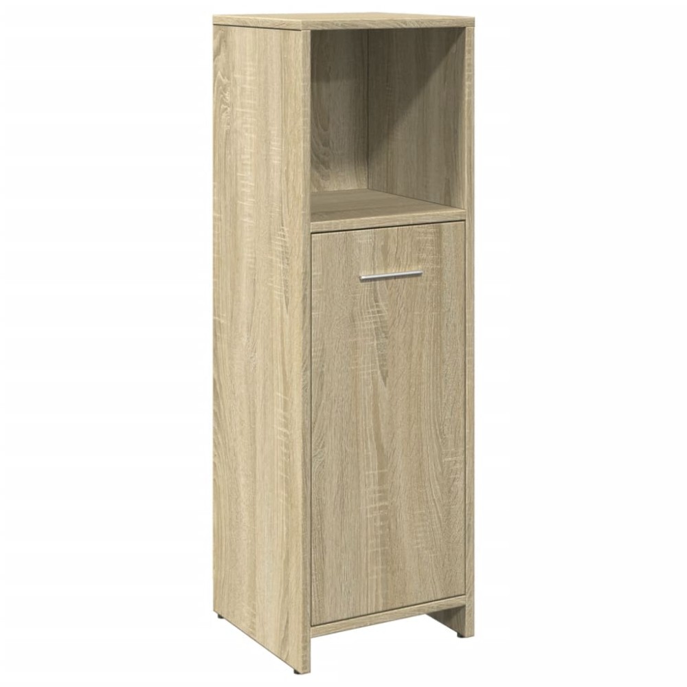 vidaXL Dulap de baie, stejar Sonoma, 30 x 30 x 95 cm, PAL