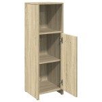 vidaXL Dulap de baie, stejar Sonoma, 30 x 30 x 95 cm, PAL vidaXL Dulap de baie, stejar Sonoma, 30 x 30 x 95 cm, PAL