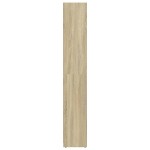 vidaXL Dulap de baie, stejar sonoma, 30x30x183,5 cm, PAL