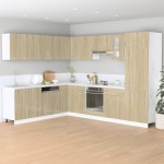 vidaXL Dulap inferior “Lyon”, stejar sonoma, 80x46x81,5 cm