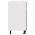 vidaXL Dulap inferior “Lyon”, stejar sonoma, 80x46x81,5 cm