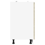 vidaXL Dulap inferior cu sertar “Lyon”, stejar Sonoma, 80x46x81,5 cm