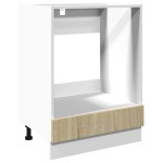 vidaXL Dulap pentru cuptor, stejar Sonoma, 60 x 46 x 81,5 cm, PAL vidaXL Dulap pentru cuptor, stejar Sonoma, 60 x 46 x 81,5 cm, PAL