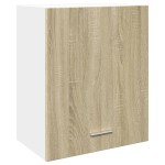 vidaXL Dulap montat pe perete “Lyon” stejar sonoma 50x31x60 cm