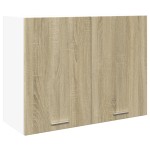 vidaXL Dulap suspendat “Lyon”, stejar Sonoma, 80 x 31 x 60 cm, PAL vidaXL Dulap suspendat “Lyon”, stejar Sonoma, 80 x 31 x 60 cm, PAL