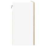 vidaXL Dulap suspendat “Lyon”, stejar Sonoma, 80 x 31 x 60 cm, PAL vidaXL Dulap suspendat “Lyon”, stejar Sonoma, 80 x 31 x 60 cm, PAL