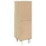 vidaXL Dulap de baie, stejar sonoma, 30,5x30x95 cm, lemn prelucrat vidaXL Dulap de baie, stejar sonoma, 30,5x30x95 cm, lemn prelucrat