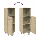 vidaXL Dulap de baie, stejar sonoma, 30,5x30x95 cm, lemn prelucrat vidaXL Dulap de baie, stejar sonoma, 30,5x30x95 cm, lemn prelucrat