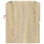 vidaXL Dulap de chiuvetă, stejar Sonoma, 80x38,5x45 cm, PAL vidaXL Dulap de chiuvetă, stejar Sonoma, 80x38,5x45 cm, PAL