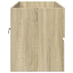 vidaXL Dulap chiuvetă baie stejar sonoma 100x38,5x45 cm lemn prelucrat vidaXL Dulap chiuvetă baie stejar sonoma 100x38,5x45 cm lemn prelucrat