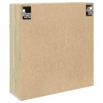 vidaXL Dulap oglindă baie stejar sonoma 64,5x20x66,5 cm lemn prelucrat vidaXL Dulap oglindă baie stejar sonoma 64,5x20x66,5 cm lemn prelucrat