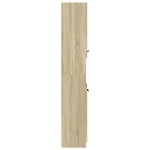 vidaXL Dulap de baie, stejar sonoma, 32x34x188,5 cm, lemn prelucrat vidaXL Dulap de baie, stejar sonoma, 32x34x188,5 cm, lemn prelucrat