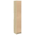 vidaXL Dulap de baie, stejar sonoma, 32x34x188,5 cm, lemn prelucrat vidaXL Dulap de baie, stejar sonoma, 32x34x188,5 cm, lemn prelucrat