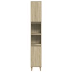 vidaXL Dulap de baie, stejar sonoma, 30x30x190 cm, lemn prelucrat vidaXL Dulap de baie, stejar sonoma, 30x30x190 cm, lemn prelucrat