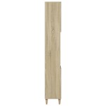 vidaXL Dulap de baie, stejar sonoma, 30x30x190 cm, lemn prelucrat vidaXL Dulap de baie, stejar sonoma, 30x30x190 cm, lemn prelucrat