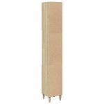 vidaXL Dulap de baie, stejar sonoma, 30x30x190 cm, lemn prelucrat vidaXL Dulap de baie, stejar sonoma, 30x30x190 cm, lemn prelucrat